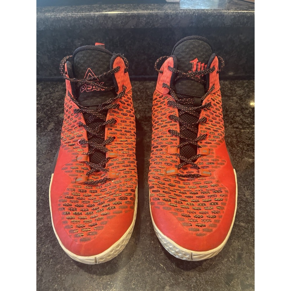 Peak Basketball Shoes Men Sz 12 Mesh Lace Up Sneakers EWO23iD